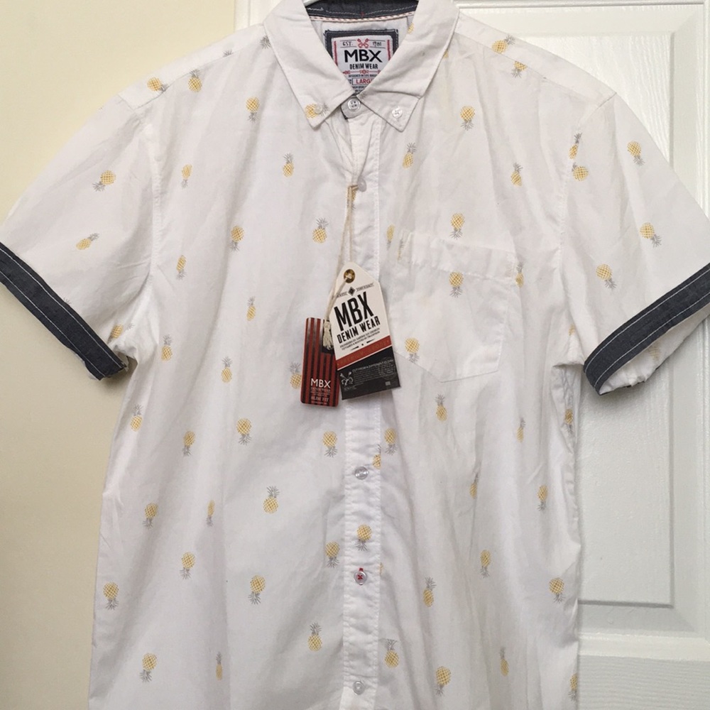 Pineapple Button Down